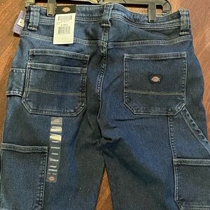NWT Women’s Dickies Flannel Lined Carpenter Jeans